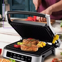 Электрогриль КТ-3615 гриль электрический для дома - 2000 Вт