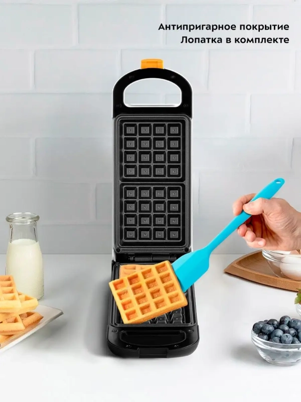Вафельница электрическая для венских вафель КТ-1689 - 700 Вт Вафельница электрическая для венских вафель КТ-1689 - 700 Вт