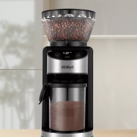 Кофемолка электрическая жерновая КТ-7168 - 200 Вт Кофемолка электрическая жерновая КТ-7168 - 200 Вт