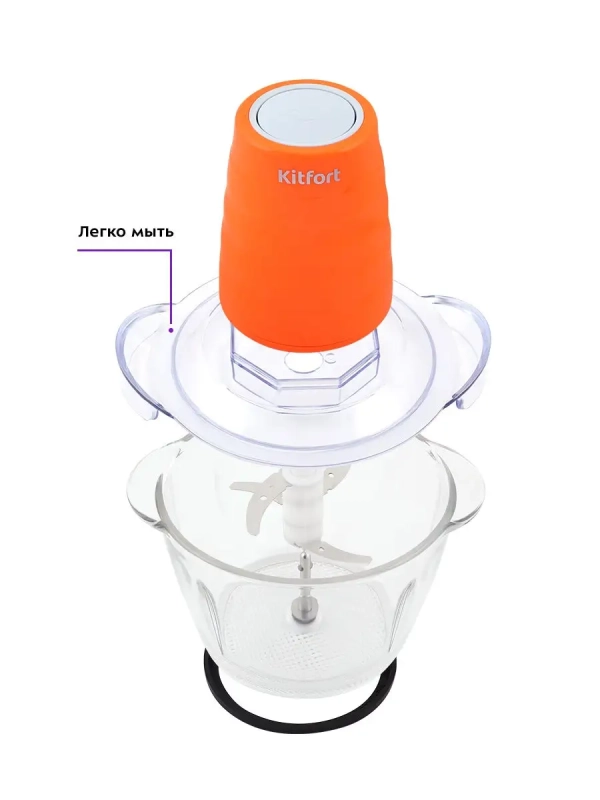Измельчитель электрический кухонный КТ-3017 - 400 Вт Измельчитель электрический кухонный КТ-3017 - 400 Вт