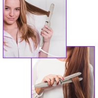 Выпрямитель для волос КТ-3250 (2 в 1)