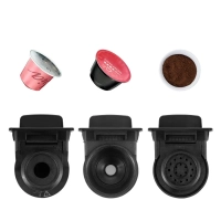 Кофеварка "3 в 1" капсульная рожковая КТ-7467 - 1100 Вт