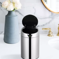 Мусорное ведро сенсорное с крышкой КТ-6018 - 1 л