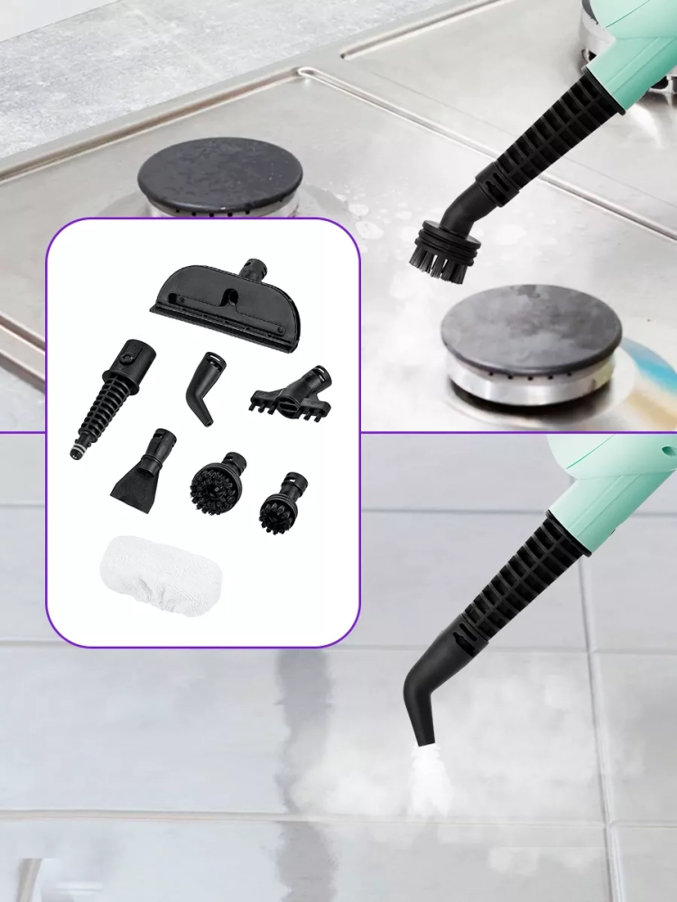 Паровая швабра с насадками КТ-1079 (2 в 1) - 1300 Вт