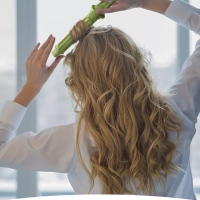 Плойка для локонов волос КТ-3251 - 72 Вт