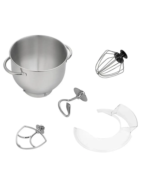Цельнометаллический планетарный миксер с чашей КТ-1336 - 5 л Цельнометаллический планетарный миксер с чашей КТ-1336 - 5 л