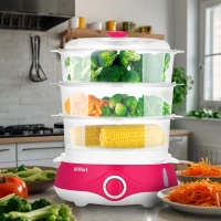 Пароварка электрическая КТ-6453 - 840-1000 Вт Пароварка электрическая КТ-6453 - 840-1000 Вт