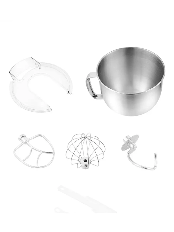 Цельнометаллический планетарный миксер КТ-1328 - 1200 Вт Цельнометаллический планетарный миксер КТ-1328 - 1200 Вт