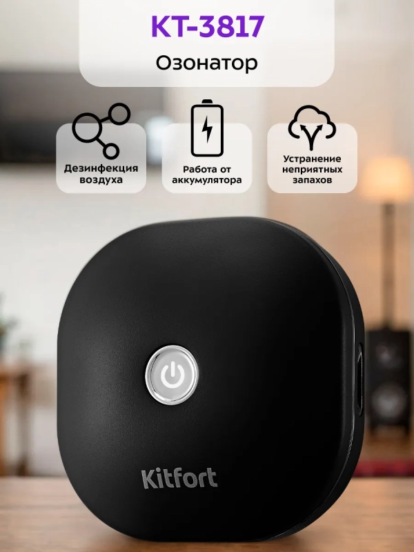 Озонатор воздуха для квартиры КТ-3817 - 1 Вт