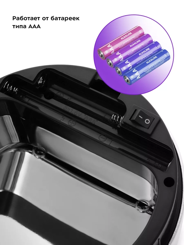 Мусорное ведро сенсорное с крышкой КТ-6018 - 1 л