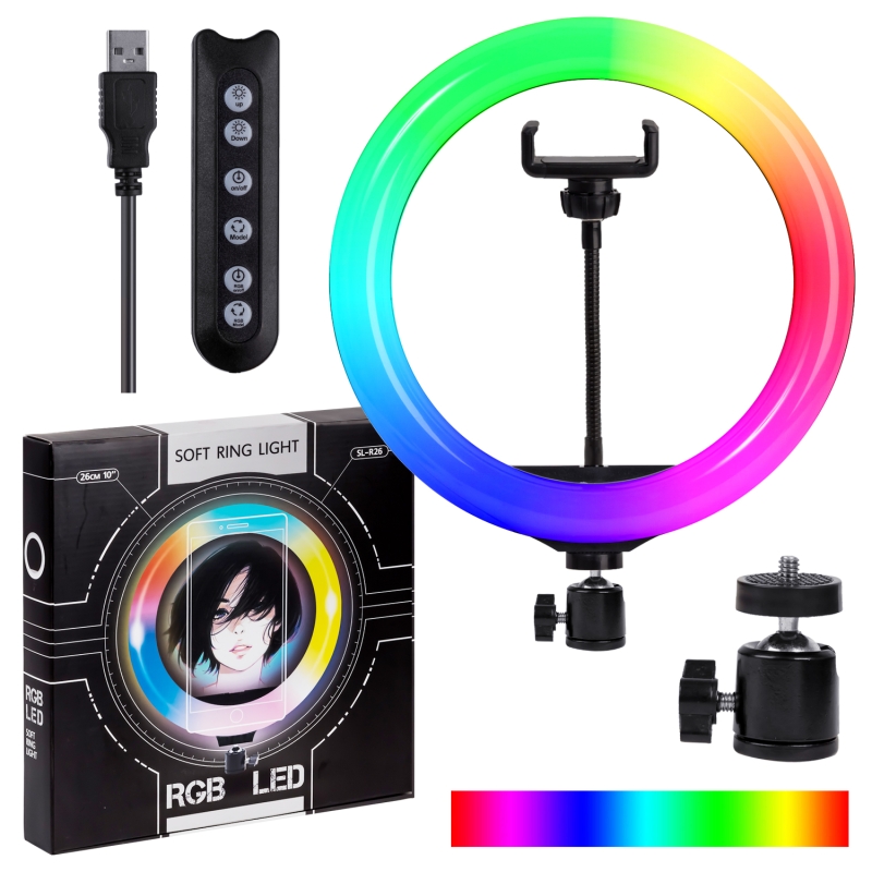 Селфи кольцо 26cm 10 Селфи кольцо 26cm 10" SL-R26 RGB