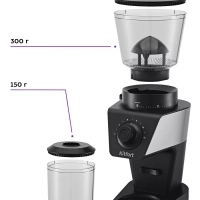 Кофемолка электрическая жерновая КТ-7245 - 160 Вт