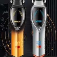 Триммер для стрижки волос VGR V-187 Серебро