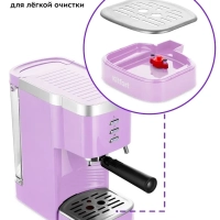 Кофеварка рожковая электрическая КТ-7114 - 1470 Вт Кофеварка рожковая электрическая КТ-7114 - 1470 Вт