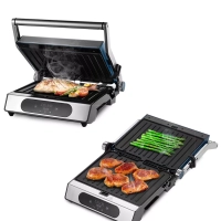 Электрогриль КТ-3628 гриль электрический для дома (2 в 1)