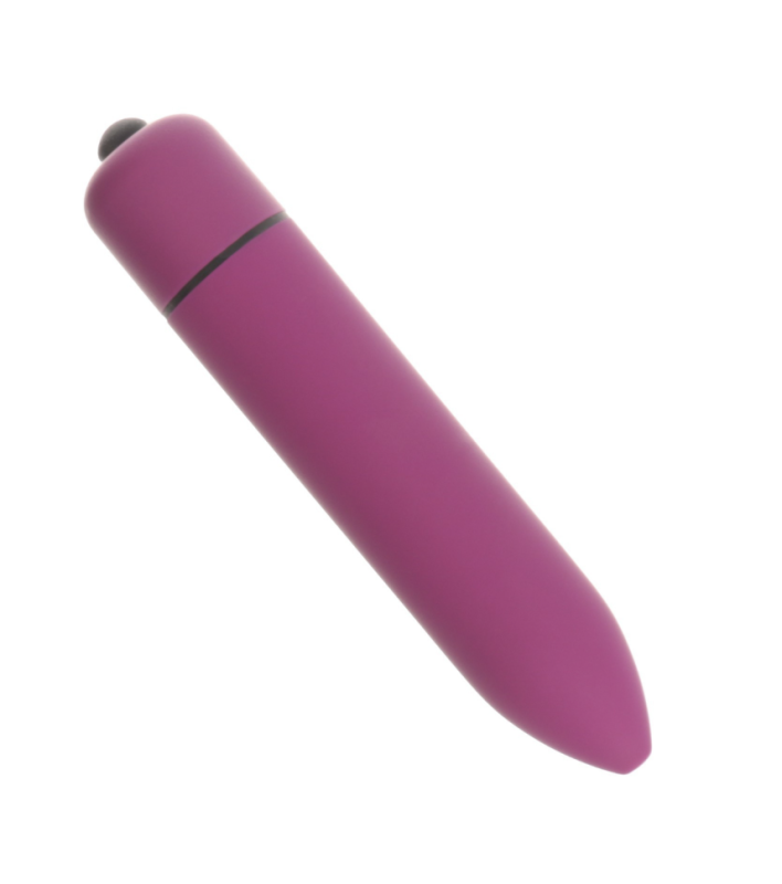 Вибратор Оки-Чпоки, вибропуля, IP65, ABS пластик, Soft силикон 10 режимов, 9 см, бордовый