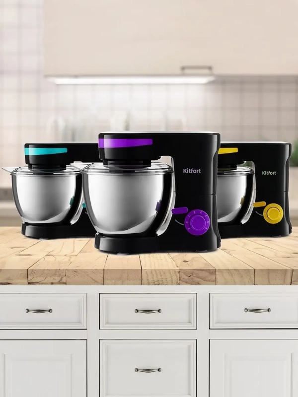 Планетарный миксер с чашей КТ-3044 - 1000 Вт - 4 л Планетарный миксер с чашей КТ-3044 - 1000 Вт - 4 л