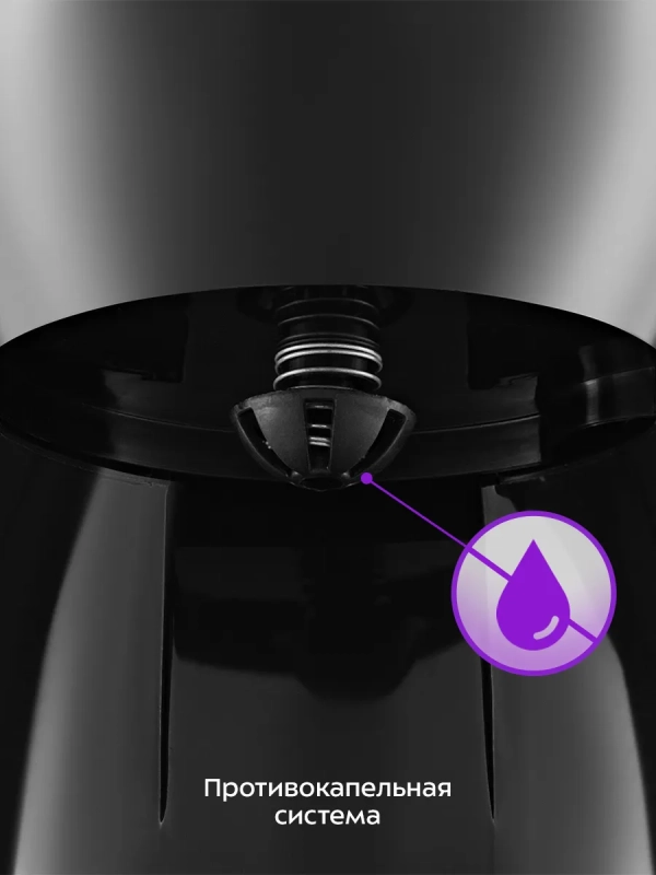 Кофеварка капельная электрическая КТ-7262 - 650 Вт