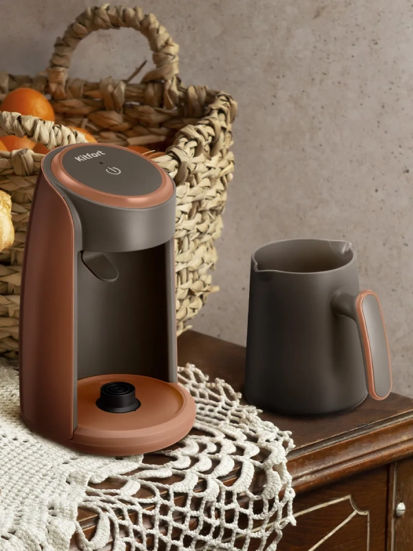 Турка электрическая для кофе КТ-7456 - 600 Вт Турка электрическая для кофе КТ-7456 - 600 Вт