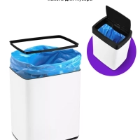 Мусорное ведро сенсорное с крышкой КТ-6026 - 28 л Мусорное ведро сенсорное с крышкой КТ-6026 - 28 л