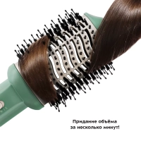 Фен-щетка фен для волос КТ-3249 - 2 скорости - 2 режима