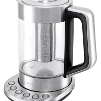 Чайник электрический стеклянный с подсветкой КТ-622 - 1.7 л