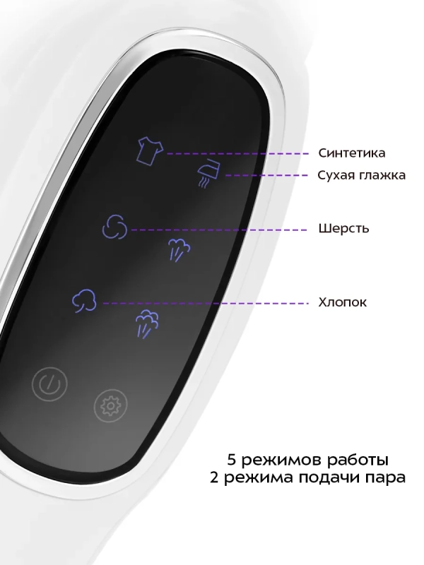 Ручной отпариватель &laquo;2 в 1&raquo; КТ-9251 - 1500 Вт