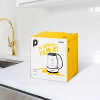 Чайник электрический стеклянный КТ-6637 - 1.7 л Чайник электрический стеклянный КТ-6637 - 1.7 л