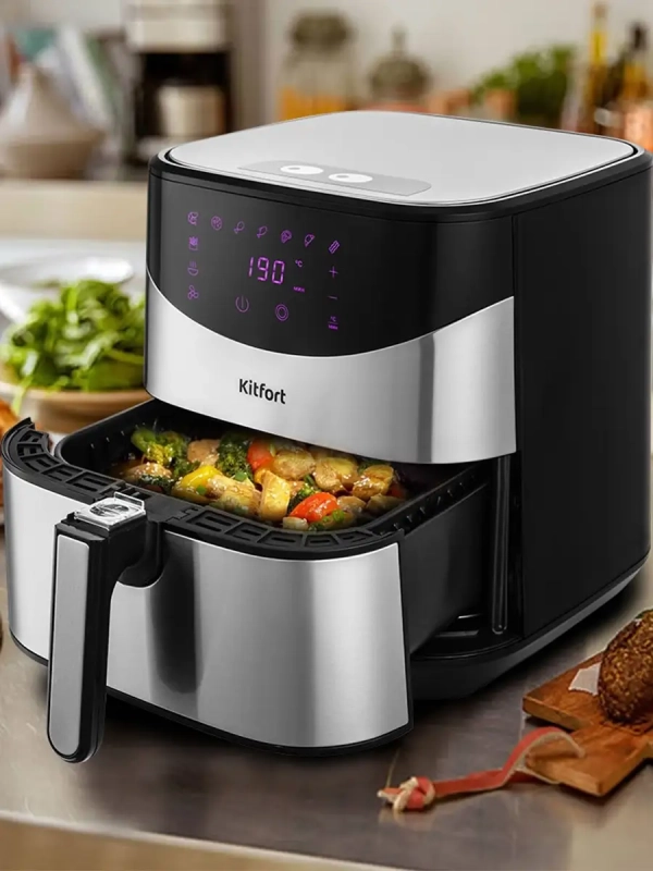 Аэрогриль электрический техника для кухни КТ-2231 - 5 л