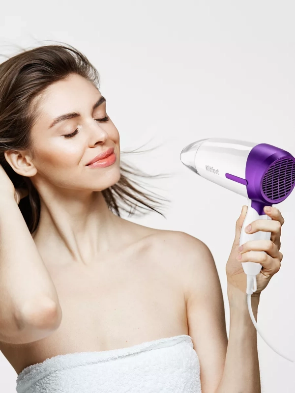 Фен для волос дорожный КТ-3209 - 850 Вт - 2 скорости