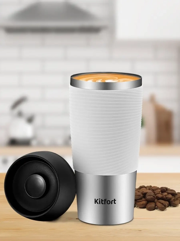 Термокружка для кофе КТ-1224 - 0.4 л