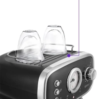 Кофеварка рожковая электрическая КТ-736 - 1100 Вт - 1.2 л Кофеварка рожковая электрическая КТ-736 - 1100 Вт - 1.2 л