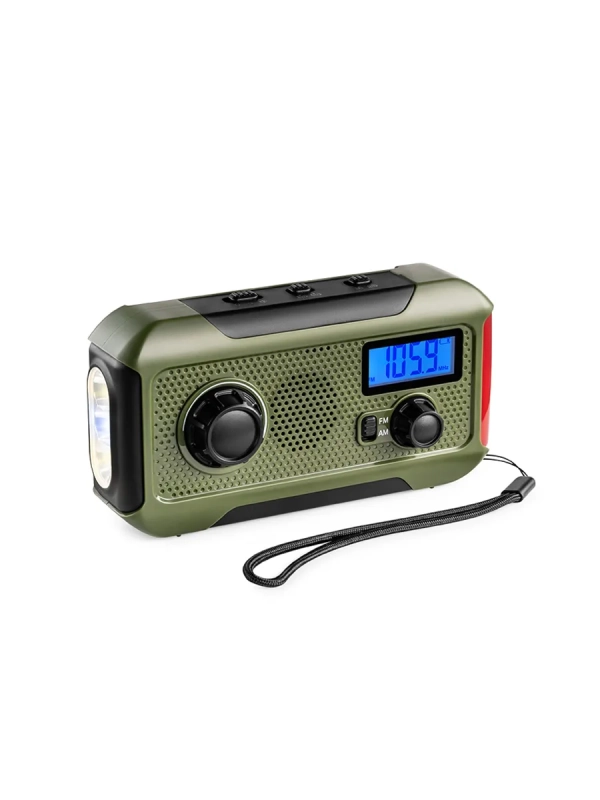 Кемпинговый фонарь "5 в 1" аккумуляторный с радио КТ-3341