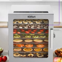 Сушилка для овощей и фруктов электрическая КТ-1998 - 500 Вт Сушилка для овощей и фруктов электрическая КТ-1998 - 500 Вт