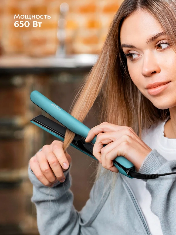 Выпрямитель для волос утюжок для волос КТ-3273 - 65 Вт Выпрямитель для волос утюжок для волос КТ-3273 - 65 Вт