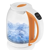 Чайник электрический стеклянный с подсветкой КТ-6140 - 1.7 л