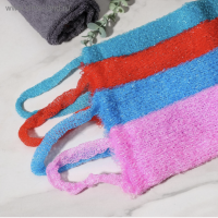 Мочалка для тела Доляна &laquo;Банный пояс&raquo;, 45,5&times;11 см, цвет МИКС