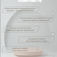 Ирригатор для зубов портативный с насадками