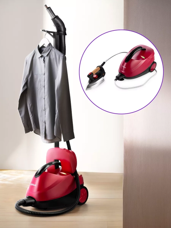 Пароочиститель для дома КТ-9184 (2 в 1) - 2300 Вт Пароочиститель для дома КТ-9184 (2 в 1) - 2300 Вт