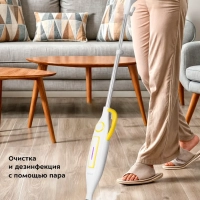 Паровая швабра и пароочиститель КТ-1097 (2 в 1)