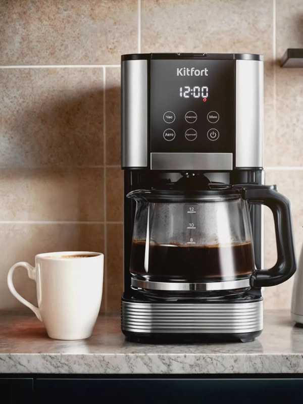 Кофеварка электрическая капельная КТ-7222 - 1000 Вт