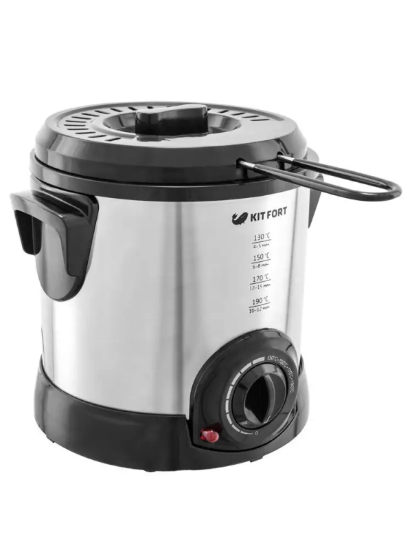 Фритюрница электрическая КТ-2011 - 1200 Вт Фритюрница электрическая КТ-2011 - 1200 Вт