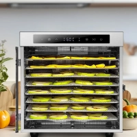 Сушилка для овощей и фруктов с УФ-лампой КТ-1987 - 620 Вт Сушилка для овощей и фруктов с УФ-лампой КТ-1987 - 620 Вт