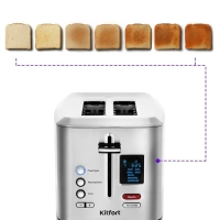 Тостер для хлеба техника для кухни КТ-2049 - 2 слота