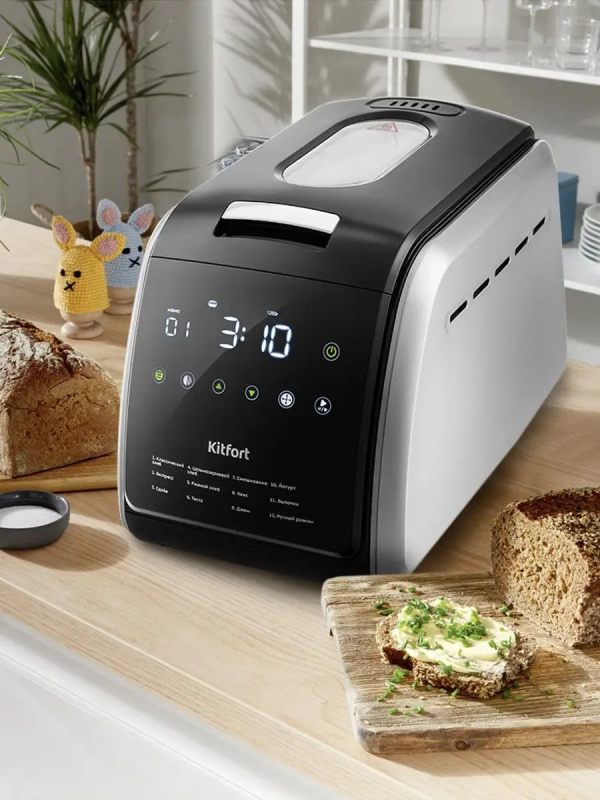 Хлебопечь с замесом теста КТ-305 - 850 Вт - 3.5 л