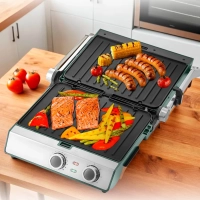 Электрогриль и вафельница КТ-3632 (2 в 1) - 2200 Вт