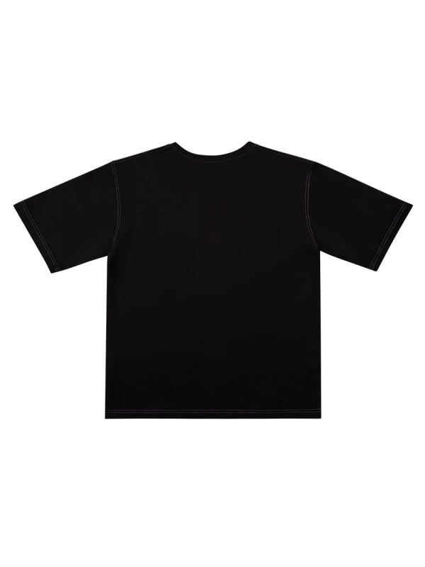 Футболка черная КТ-9848