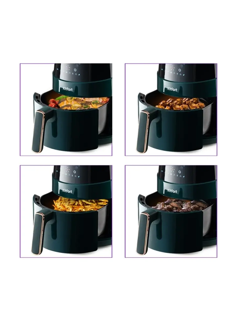 Аэрогриль электрический КТ-2222 - 3.3 л - 1500 Вт