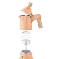 Кофеварка гейзерная для газовой плиты КТ-7152 - 70 мл