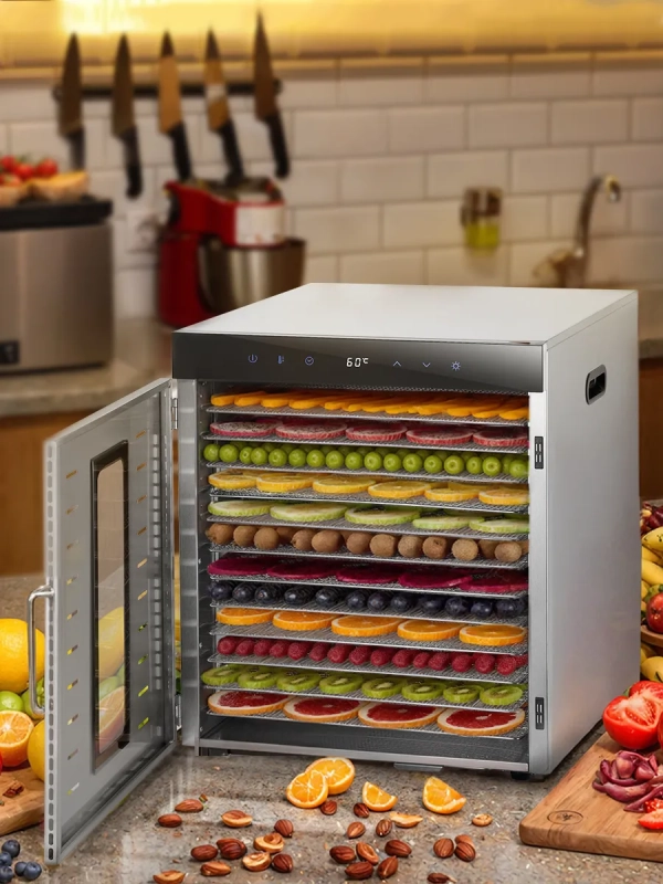 Сушилка для овощей и фруктов электрическая КТ-4913 - 1000 Вт